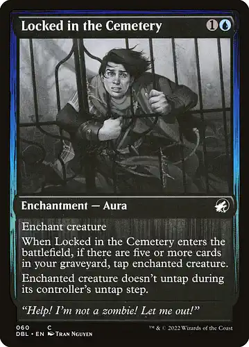 Locked in the Cemetery - dbl Spoiler