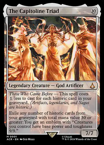 The Capitoline Triad - acr Spoiler