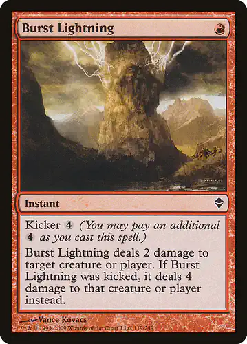 Burst Lightning - zen Spoiler