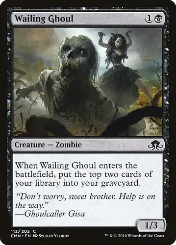 Wailing Ghoul - emn Spoiler