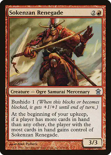 Sokenzan Renegade - sok Spoiler