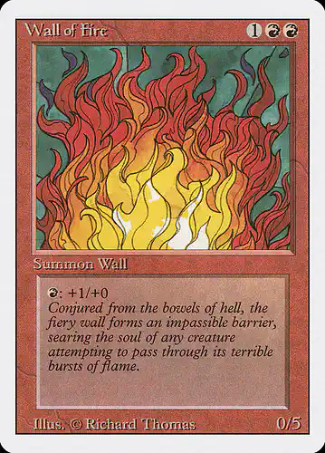 Wall of Fire - 3ed Spoiler