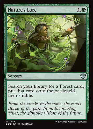 Nature's Lore - soc Spoiler