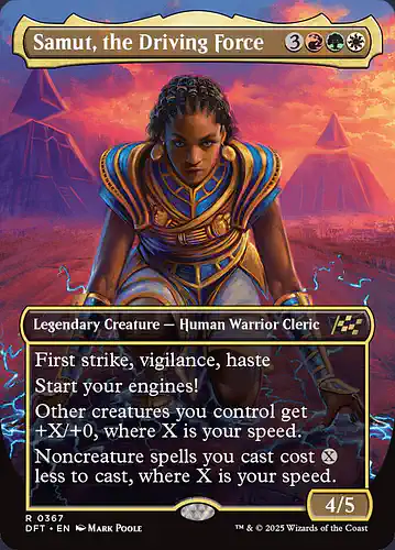 Samut, the Driving Force - dft Spoiler