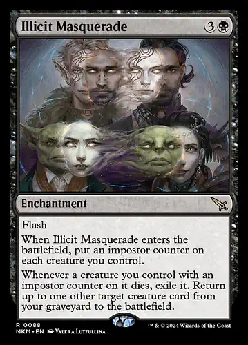Illicit Masquerade - mkm Spoiler