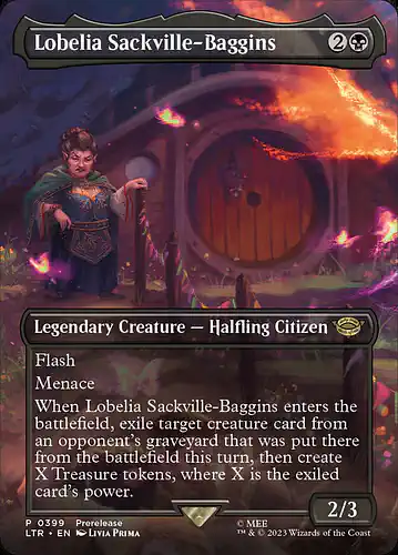 Lobelia Sackville-Baggins - ltr Spoiler