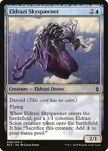 Eldrazi Skyspawner - bfz Spoiler