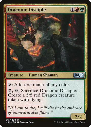 Draconic Disciple - m19 Spoiler