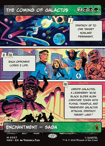 The Coming of Galactus - msh Spoiler