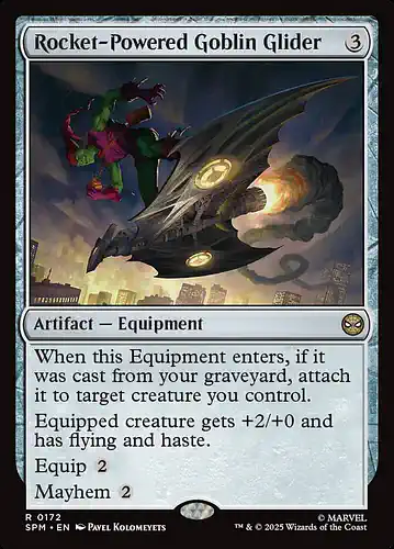 Rocket-Powered Goblin Glider - spm Spoiler