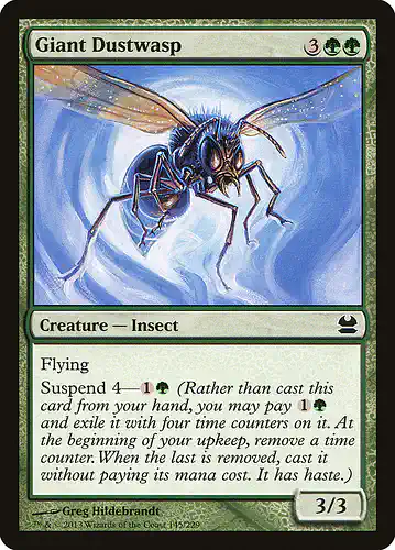Giant Dustwasp - mma Spoiler