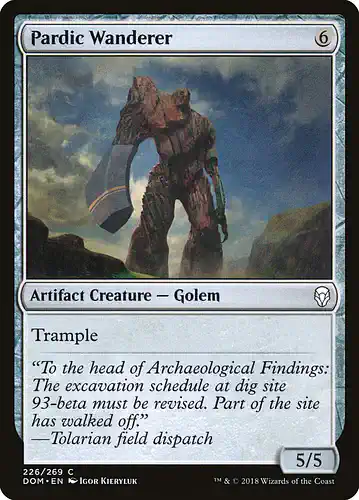 Pardic Wanderer - dom Spoiler