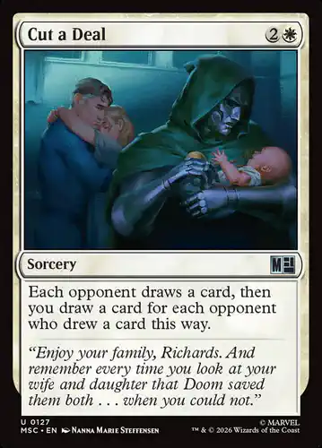 Cut a Deal - msc Spoiler
