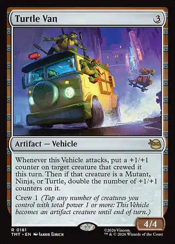 Turtle Van - tmt Spoiler