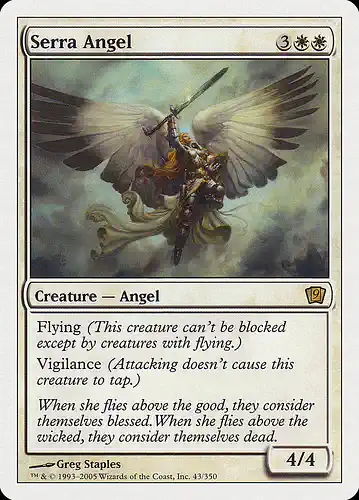 Serra Angel - 9ed Spoiler