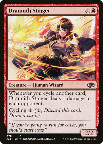 Drannith Stinger - j22 Spoiler