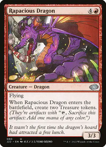 Rapacious Dragon - j22 Spoiler