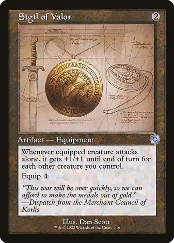 Sigil of Valor - brr Spoiler