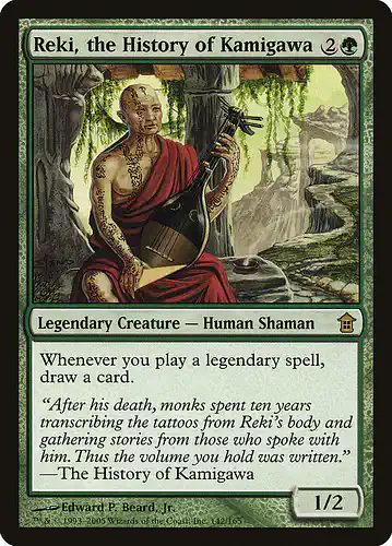 Reki, the History of Kamigawa - sok Spoiler
