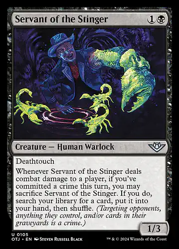 Servant of the Stinger - otj Spoiler