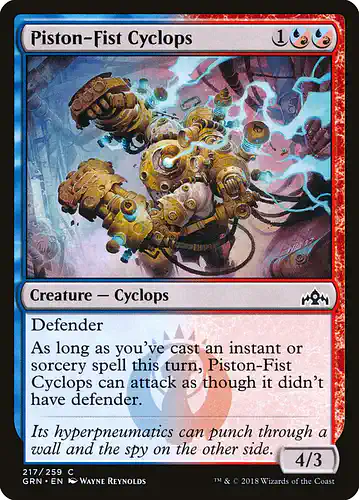 Piston-Fist Cyclops - grn Spoiler