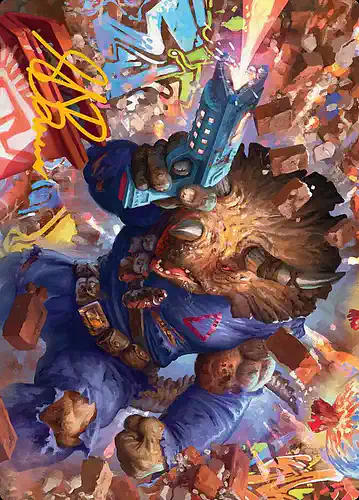 Zog, Triceraton Castaway - tmt Spoiler