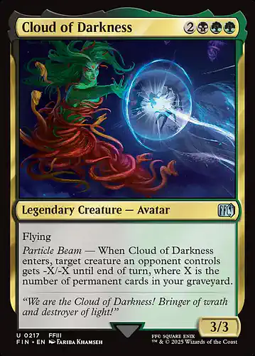 Cloud of Darkness - fin Spoiler