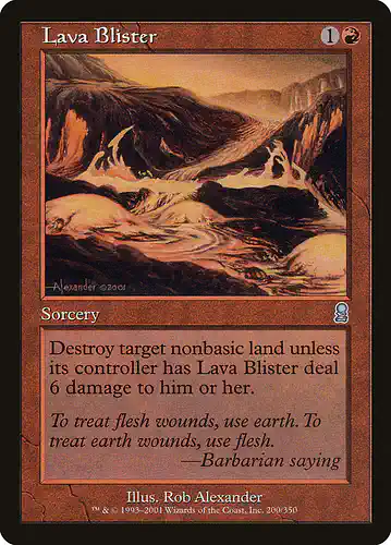 Lava Blister - ody Spoiler