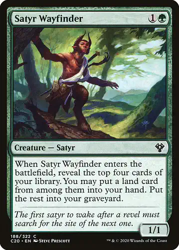 Satyr Wayfinder - c20 Spoiler