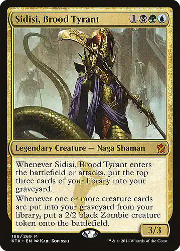 Sidisi, Brood Tyrant - ktk Spoiler