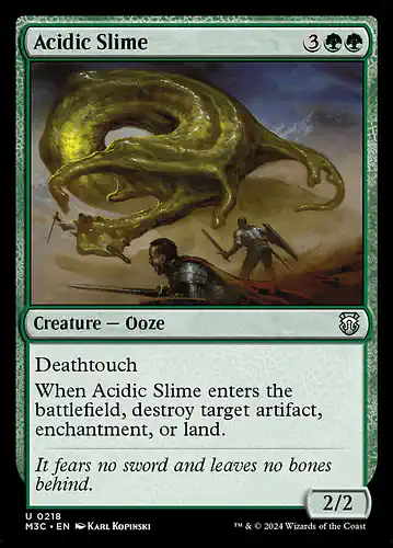 Acidic Slime - m3c Spoiler