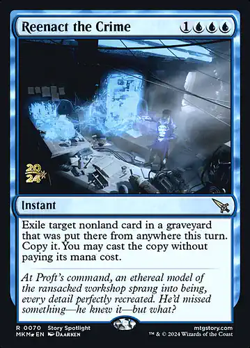 Reenact the Crime - mkm Spoiler
