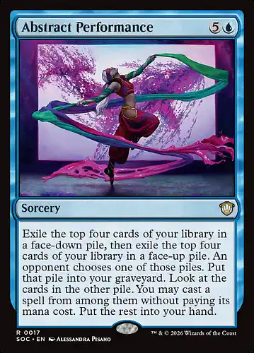 Abstract Performance - soc Spoiler