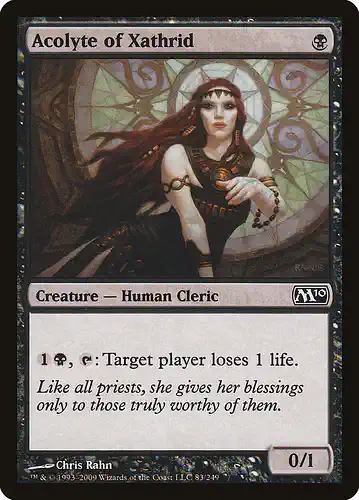 Acolyte of Xathrid - m10 Spoiler