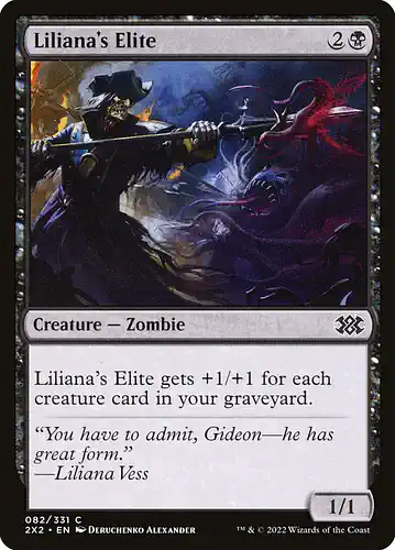 Liliana's Elite - 2x2 Spoiler