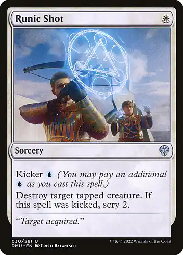 Runic Shot - dmu Spoiler