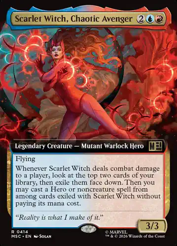 Scarlet Witch, Chaotic Avenger - msc Spoiler