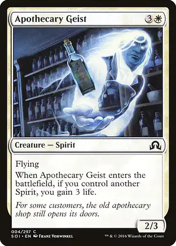 Apothecary Geist - soi Spoiler