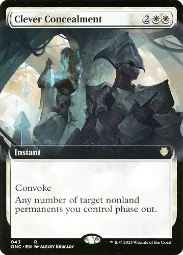 Clever Concealment - onc Spoiler