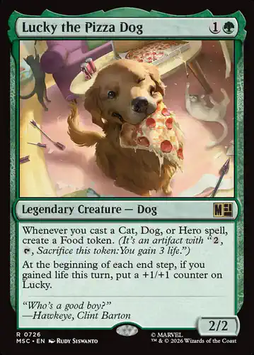 Lucky the Pizza Dog - msc Spoiler