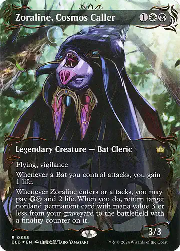 Zoraline, Cosmos Caller - blb Spoiler
