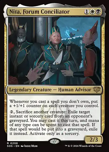 Nita, Forum Conciliator - sos Spoiler