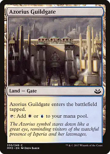 Azorius Guildgate - mm3 Spoiler