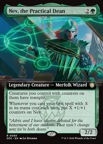 Nev, the Practical Dean - soc Spoiler