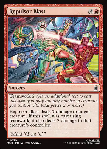 Repulsor Blast - msh Spoiler