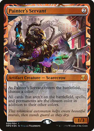 Painter's Servant - mps Spoiler
