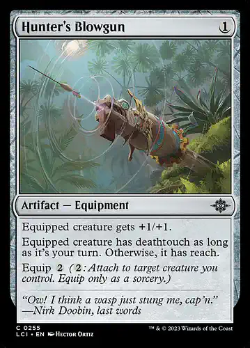 Hunter's Blowgun - lci Spoiler