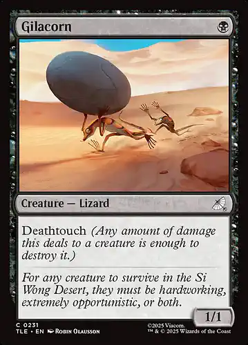 Gilacorn - tle Spoiler
