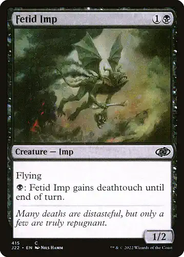 Fetid Imp - j22 Spoiler