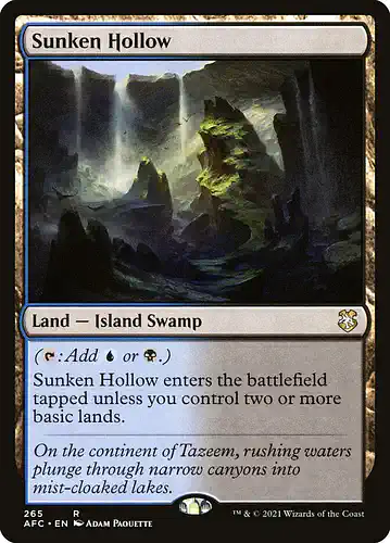 Sunken Hollow - afc Spoiler